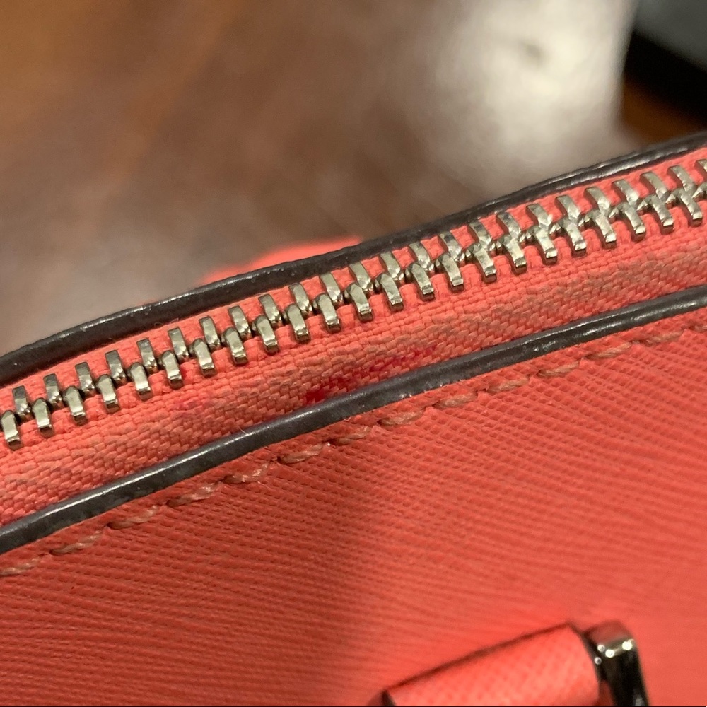 Michael Kors Pink Grapefruit Dome Satchel - Picture 7 of 7
